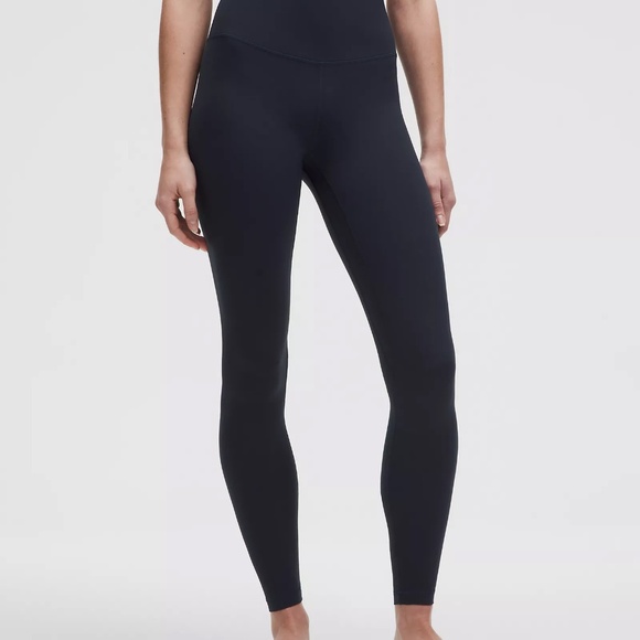 Lululemon Navy Wunder Train High-Rise Tight 28" - Picture 6 of 6